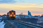 CN 9543 leads 559 at Dionne Road